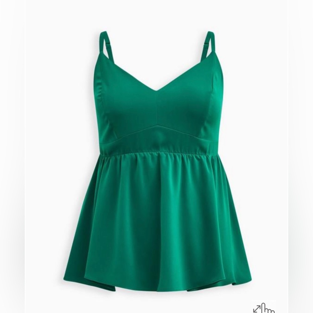 Peplum VNeck Torrid Tank 4